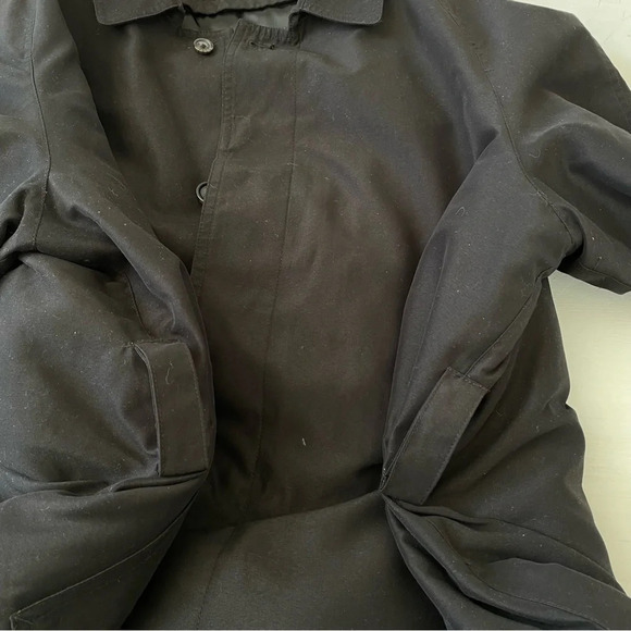 Lauren Ralph Lauren Mens Rain Coat W/ Wool Blend Zip Out Liner (No Belt) 44R - Picture 6 of 12